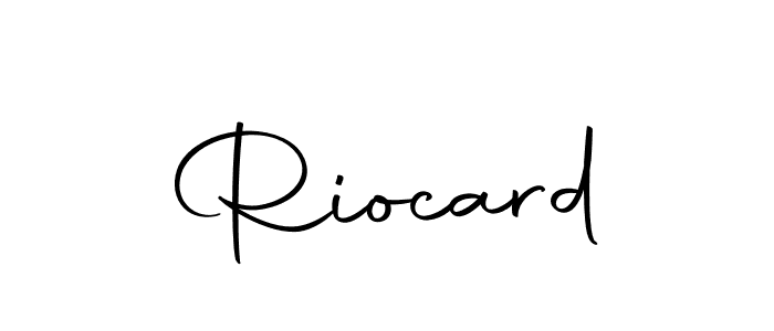 Also we have Riocard name is the best signature style. Create professional handwritten signature collection using Autography-DOLnW autograph style. Riocard signature style 10 images and pictures png