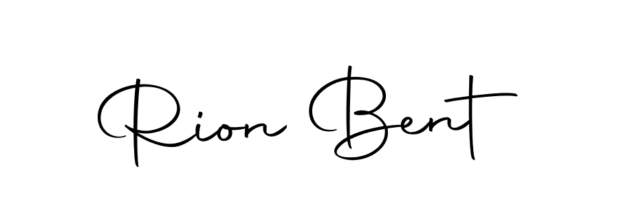 Also You can easily find your signature by using the search form. We will create Rion Bent name handwritten signature images for you free of cost using Autography-DOLnW sign style. Rion Bent signature style 10 images and pictures png