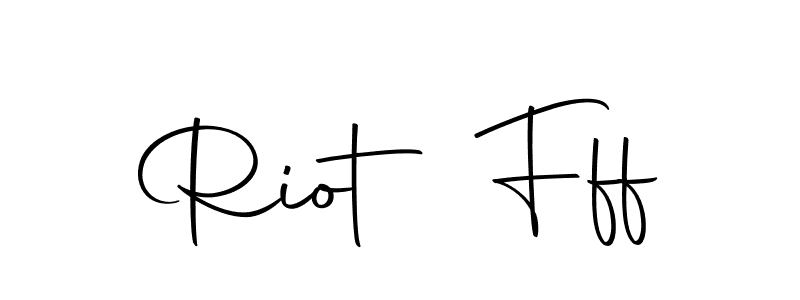 Make a beautiful signature design for name Riot Fff. With this signature (Autography-DOLnW) style, you can create a handwritten signature for free. Riot Fff signature style 10 images and pictures png