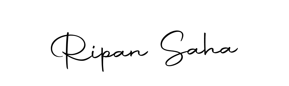 Also we have Ripan Saha name is the best signature style. Create professional handwritten signature collection using Autography-DOLnW autograph style. Ripan Saha signature style 10 images and pictures png