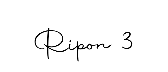 How to Draw Ripon 3 signature style? Autography-DOLnW is a latest design signature styles for name Ripon 3. Ripon 3 signature style 10 images and pictures png