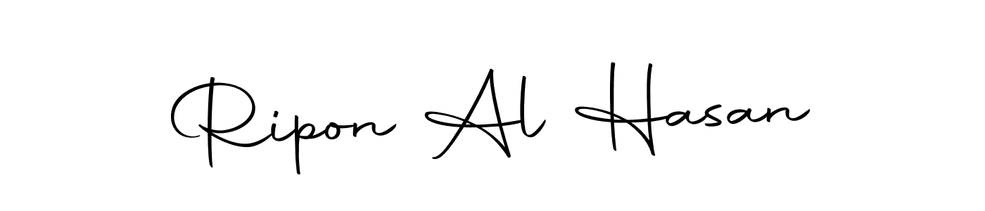 Use a signature maker to create a handwritten signature online. With this signature software, you can design (Autography-DOLnW) your own signature for name Ripon Al Hasan. Ripon Al Hasan signature style 10 images and pictures png