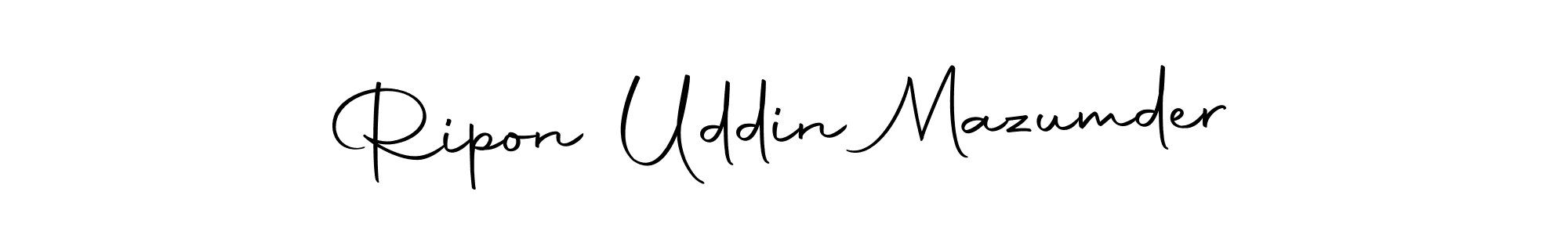 Also we have Ripon Uddin Mazumder name is the best signature style. Create professional handwritten signature collection using Autography-DOLnW autograph style. Ripon Uddin Mazumder signature style 10 images and pictures png