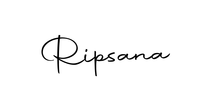 You should practise on your own different ways (Autography-DOLnW) to write your name (Ripsana) in signature. don't let someone else do it for you. Ripsana signature style 10 images and pictures png