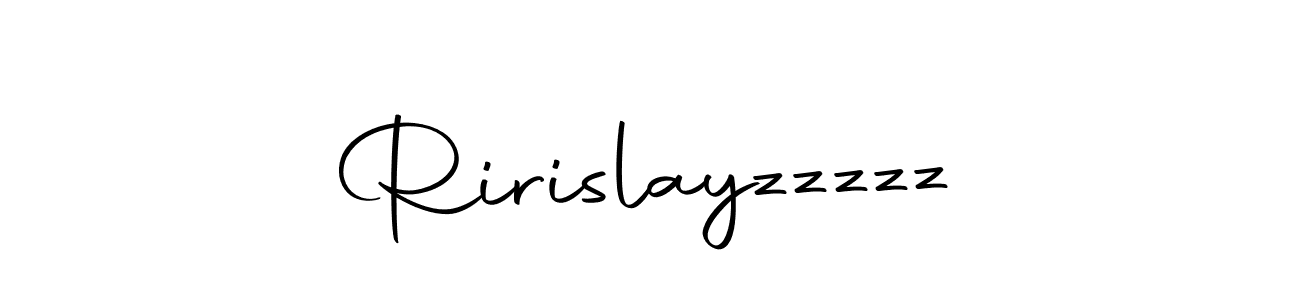 It looks lik you need a new signature style for name Ririslayzzzzz. Design unique handwritten (Autography-DOLnW) signature with our free signature maker in just a few clicks. Ririslayzzzzz signature style 10 images and pictures png