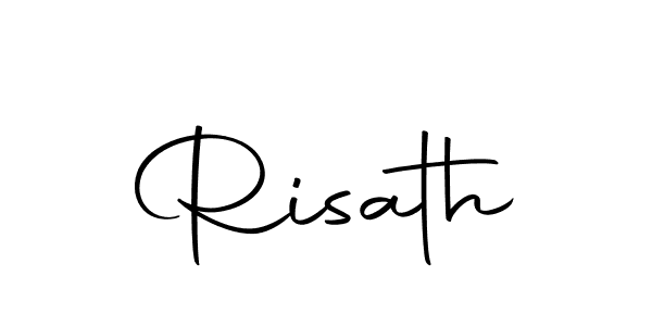 Create a beautiful signature design for name Risath. With this signature (Autography-DOLnW) fonts, you can make a handwritten signature for free. Risath signature style 10 images and pictures png
