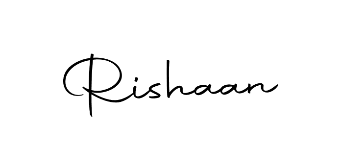Create a beautiful signature design for name Rishaan. With this signature (Autography-DOLnW) fonts, you can make a handwritten signature for free. Rishaan signature style 10 images and pictures png