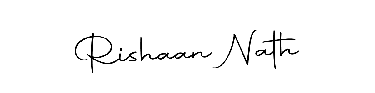 Make a beautiful signature design for name Rishaan Nath. With this signature (Autography-DOLnW) style, you can create a handwritten signature for free. Rishaan Nath signature style 10 images and pictures png