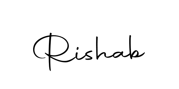 You should practise on your own different ways (Autography-DOLnW) to write your name (Rishab) in signature. don't let someone else do it for you. Rishab signature style 10 images and pictures png