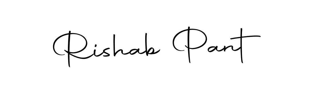 The best way (Autography-DOLnW) to make a short signature is to pick only two or three words in your name. The name Rishab Pant include a total of six letters. For converting this name. Rishab Pant signature style 10 images and pictures png