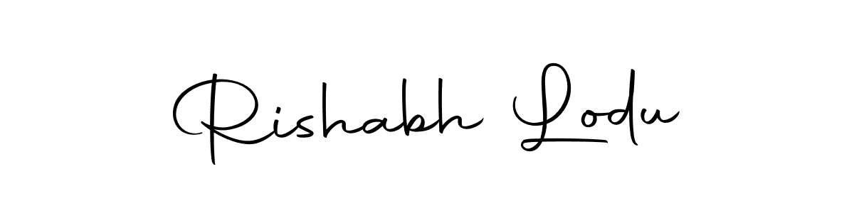 Once you've used our free online signature maker to create your best signature Autography-DOLnW style, it's time to enjoy all of the benefits that Rishabh Lodu name signing documents. Rishabh Lodu signature style 10 images and pictures png
