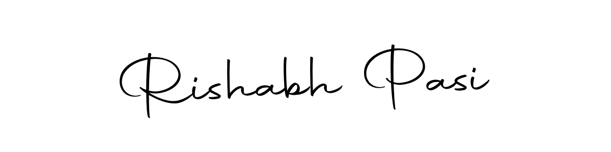 You should practise on your own different ways (Autography-DOLnW) to write your name (Rishabh Pasi) in signature. don't let someone else do it for you. Rishabh Pasi signature style 10 images and pictures png