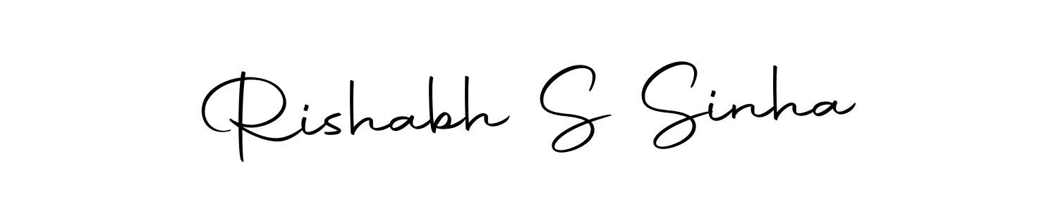 It looks lik you need a new signature style for name Rishabh S Sinha. Design unique handwritten (Autography-DOLnW) signature with our free signature maker in just a few clicks. Rishabh S Sinha signature style 10 images and pictures png