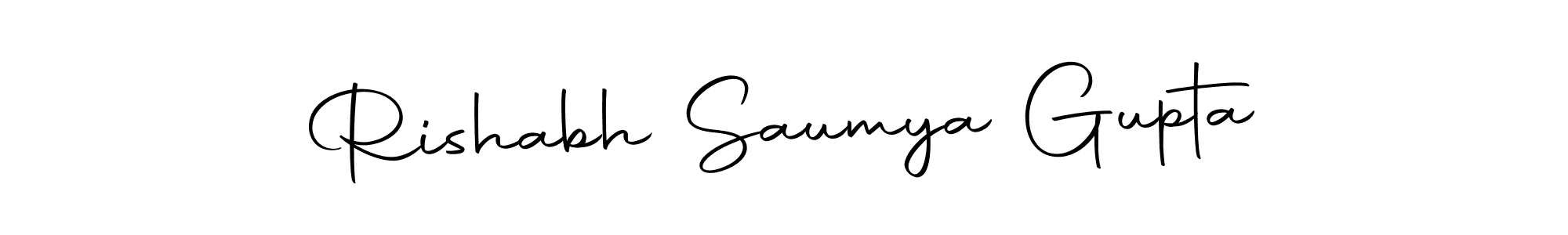 Similarly Autography-DOLnW is the best handwritten signature design. Signature creator online .You can use it as an online autograph creator for name Rishabh Saumya Gupta. Rishabh Saumya Gupta signature style 10 images and pictures png