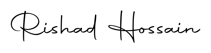 It looks like you need a new signature style for name Rishad Hossain. Design unique handwritten (Autography-DOLnW) signature with our free signature maker in just a few clicks. Rishad Hossain signature style 10 images and pictures png
