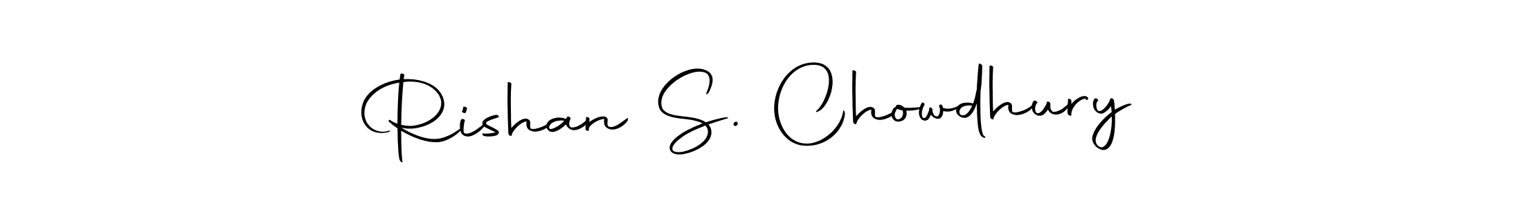 You should practise on your own different ways (Autography-DOLnW) to write your name (Rishan S. Chowdhury   ) in signature. don't let someone else do it for you. Rishan S. Chowdhury    signature style 10 images and pictures png