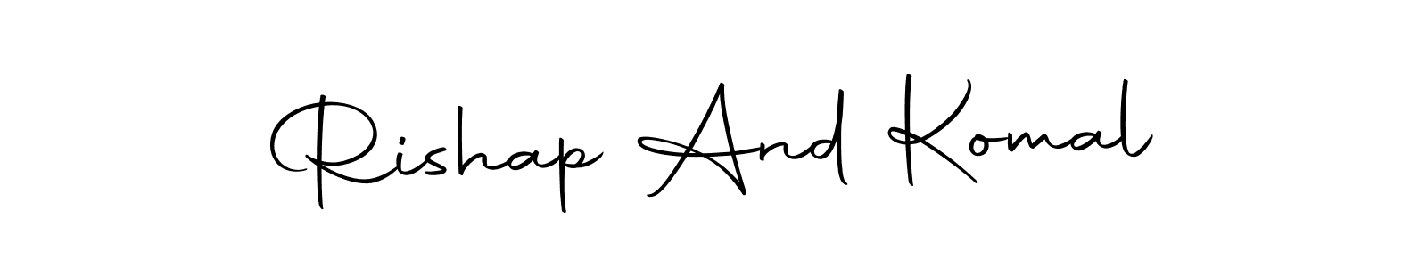 Also You can easily find your signature by using the search form. We will create Rishap And Komal name handwritten signature images for you free of cost using Autography-DOLnW sign style. Rishap And Komal signature style 10 images and pictures png
