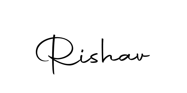 You can use this online signature creator to create a handwritten signature for the name Rishav. This is the best online autograph maker. Rishav signature style 10 images and pictures png