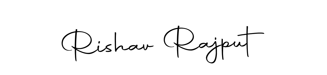 Rishav Rajput stylish signature style. Best Handwritten Sign (Autography-DOLnW) for my name. Handwritten Signature Collection Ideas for my name Rishav Rajput. Rishav Rajput signature style 10 images and pictures png