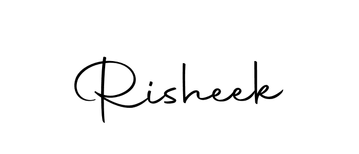 if you are searching for the best signature style for your name Risheek. so please give up your signature search. here we have designed multiple signature styles  using Autography-DOLnW. Risheek signature style 10 images and pictures png