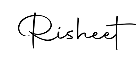 How to make Risheet signature? Autography-DOLnW is a professional autograph style. Create handwritten signature for Risheet name. Risheet signature style 10 images and pictures png