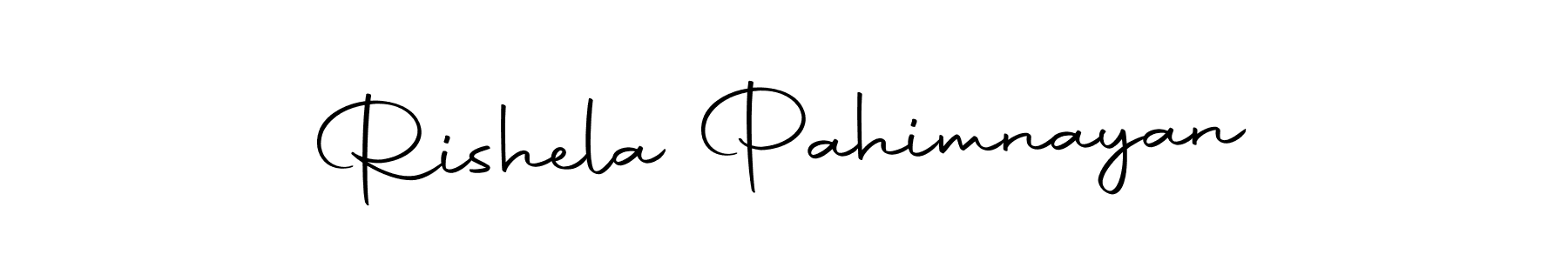 How to Draw Rishela Pahimnayan signature style? Autography-DOLnW is a latest design signature styles for name Rishela Pahimnayan. Rishela Pahimnayan signature style 10 images and pictures png