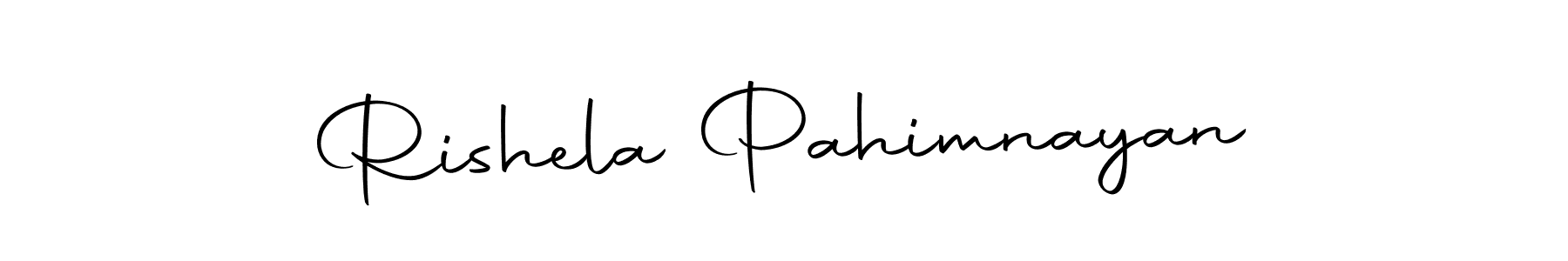 It looks lik you need a new signature style for name Rishela Pahimnayan. Design unique handwritten (Autography-DOLnW) signature with our free signature maker in just a few clicks. Rishela Pahimnayan signature style 10 images and pictures png