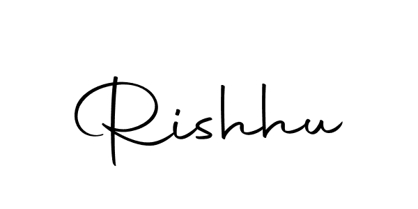 if you are searching for the best signature style for your name Rishhu. so please give up your signature search. here we have designed multiple signature styles  using Autography-DOLnW. Rishhu signature style 10 images and pictures png