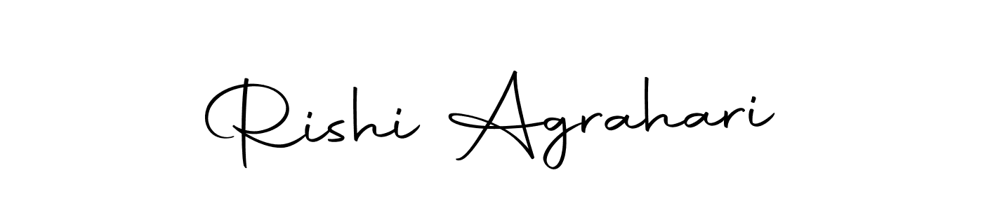 Use a signature maker to create a handwritten signature online. With this signature software, you can design (Autography-DOLnW) your own signature for name Rishi Agrahari. Rishi Agrahari signature style 10 images and pictures png