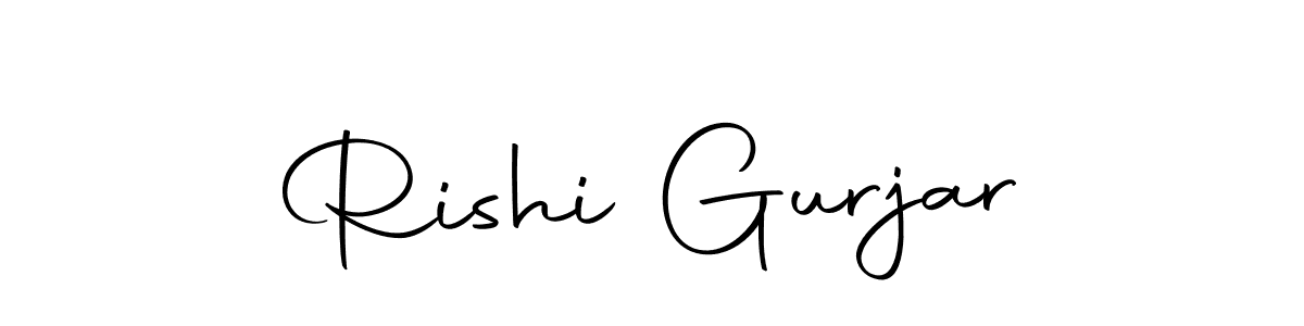 Similarly Autography-DOLnW is the best handwritten signature design. Signature creator online .You can use it as an online autograph creator for name Rishi Gurjar. Rishi Gurjar signature style 10 images and pictures png