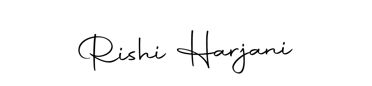 Make a beautiful signature design for name Rishi Harjani. Use this online signature maker to create a handwritten signature for free. Rishi Harjani signature style 10 images and pictures png