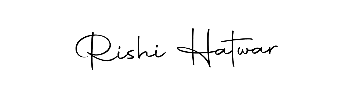 Rishi Hatwar stylish signature style. Best Handwritten Sign (Autography-DOLnW) for my name. Handwritten Signature Collection Ideas for my name Rishi Hatwar. Rishi Hatwar signature style 10 images and pictures png