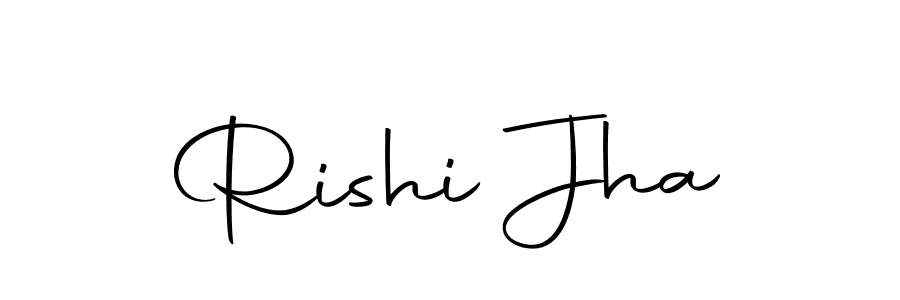 Rishi Jha stylish signature style. Best Handwritten Sign (Autography-DOLnW) for my name. Handwritten Signature Collection Ideas for my name Rishi Jha. Rishi Jha signature style 10 images and pictures png