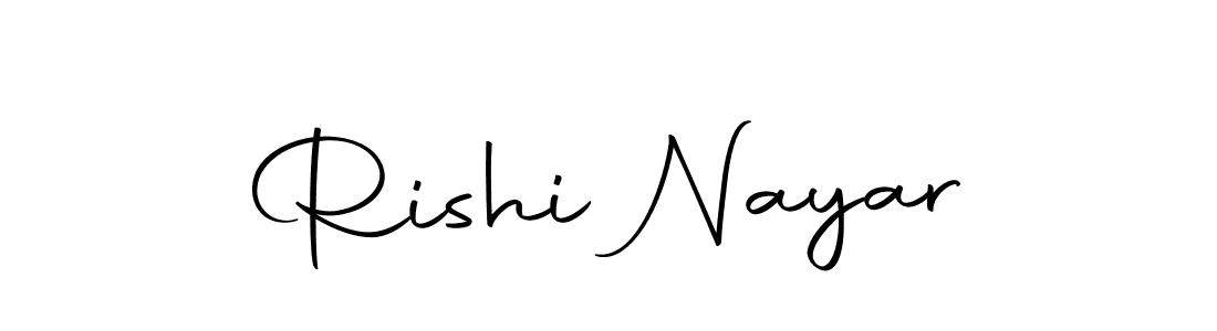 How to make Rishi Nayar name signature. Use Autography-DOLnW style for creating short signs online. This is the latest handwritten sign. Rishi Nayar signature style 10 images and pictures png