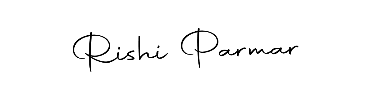 Make a beautiful signature design for name Rishi Parmar. With this signature (Autography-DOLnW) style, you can create a handwritten signature for free. Rishi Parmar signature style 10 images and pictures png