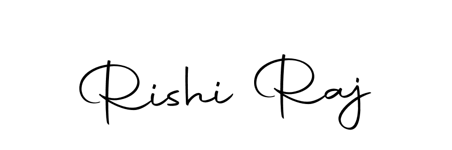 How to make Rishi Raj name signature. Use Autography-DOLnW style for creating short signs online. This is the latest handwritten sign. Rishi Raj signature style 10 images and pictures png