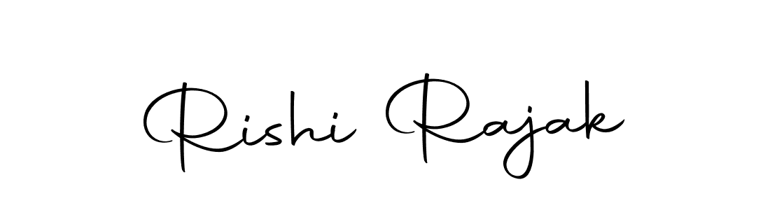 You can use this online signature creator to create a handwritten signature for the name Rishi Rajak. This is the best online autograph maker. Rishi Rajak signature style 10 images and pictures png
