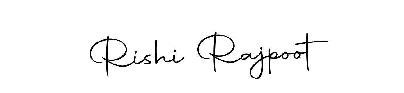 Rishi Rajpoot stylish signature style. Best Handwritten Sign (Autography-DOLnW) for my name. Handwritten Signature Collection Ideas for my name Rishi Rajpoot. Rishi Rajpoot signature style 10 images and pictures png