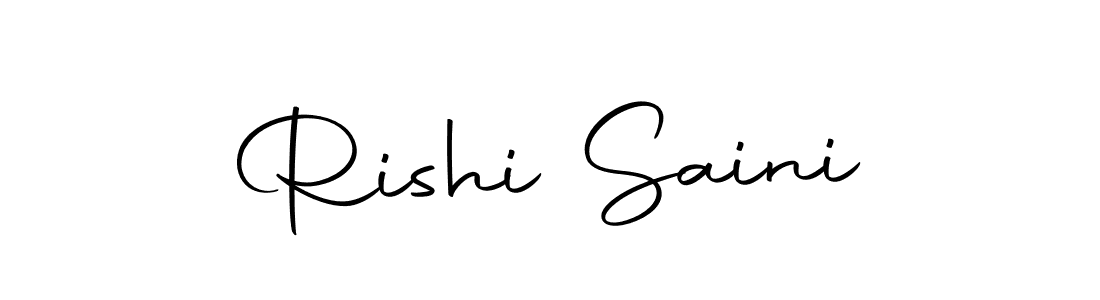 Similarly Autography-DOLnW is the best handwritten signature design. Signature creator online .You can use it as an online autograph creator for name Rishi Saini. Rishi Saini signature style 10 images and pictures png