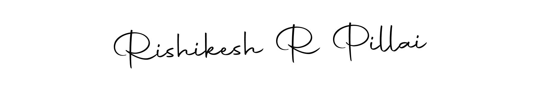 Make a beautiful signature design for name Rishikesh R Pillai. Use this online signature maker to create a handwritten signature for free. Rishikesh R Pillai signature style 10 images and pictures png