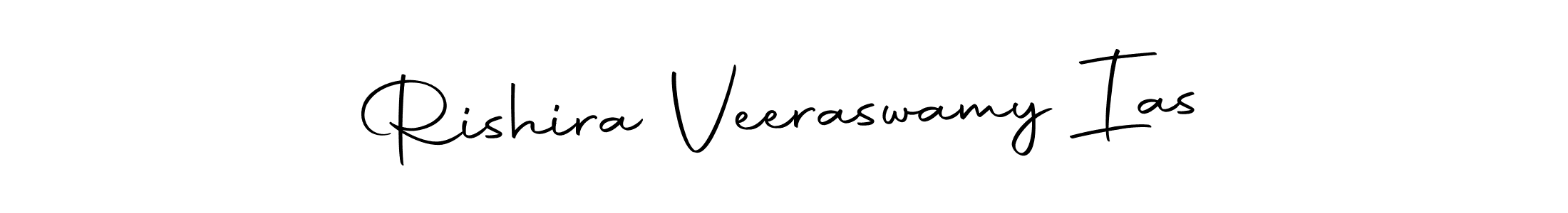 You should practise on your own different ways (Autography-DOLnW) to write your name (Rishira Veeraswamy Ias) in signature. don't let someone else do it for you. Rishira Veeraswamy Ias signature style 10 images and pictures png