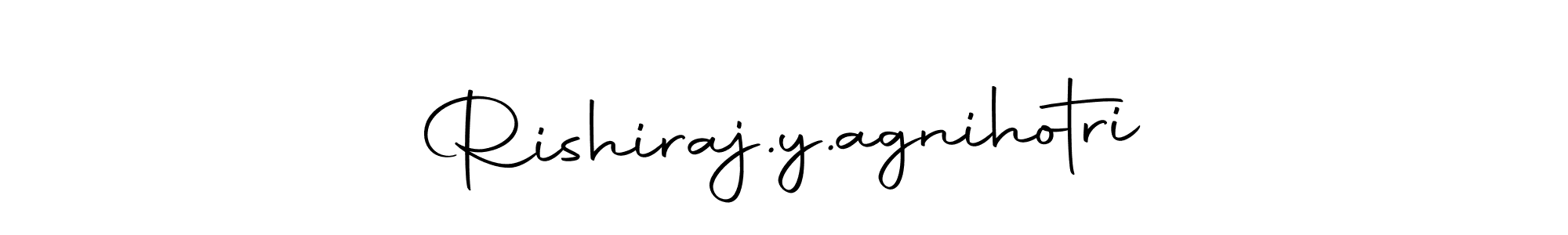 Design your own signature with our free online signature maker. With this signature software, you can create a handwritten (Autography-DOLnW) signature for name Rishiraj.y.agnihotri. Rishiraj.y.agnihotri signature style 10 images and pictures png