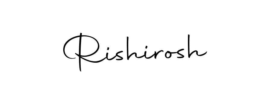 Design your own signature with our free online signature maker. With this signature software, you can create a handwritten (Autography-DOLnW) signature for name Rishirosh. Rishirosh signature style 10 images and pictures png