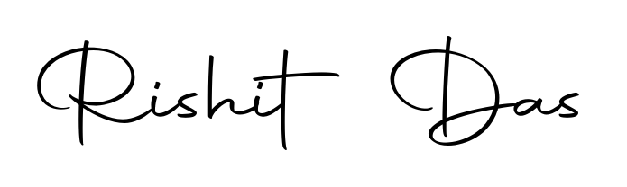 Personalize your online presence with Rishit Das signature rendered in elegant Autography-DOLnW font. Great for website footers and blogs. Rishit Das signature style 10 images and pictures png