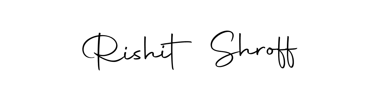 Make a beautiful signature design for name Rishit Shroff. Use this online signature maker to create a handwritten signature for free. Rishit Shroff signature style 10 images and pictures png