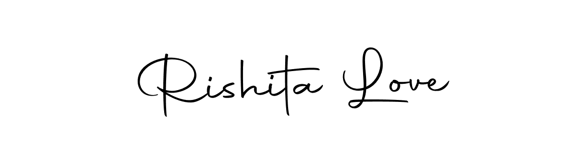 It looks lik you need a new signature style for name Rishita Love. Design unique handwritten (Autography-DOLnW) signature with our free signature maker in just a few clicks. Rishita Love signature style 10 images and pictures png