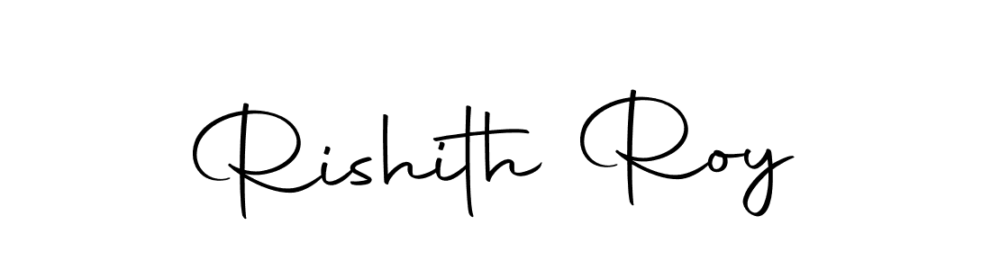 Rishith Roy stylish signature style. Best Handwritten Sign (Autography-DOLnW) for my name. Handwritten Signature Collection Ideas for my name Rishith Roy. Rishith Roy signature style 10 images and pictures png