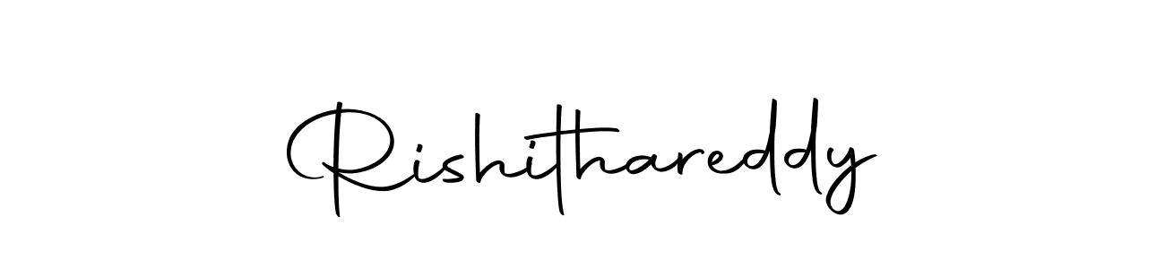 Create a beautiful signature design for name Rishithareddy. With this signature (Autography-DOLnW) fonts, you can make a handwritten signature for free. Rishithareddy signature style 10 images and pictures png