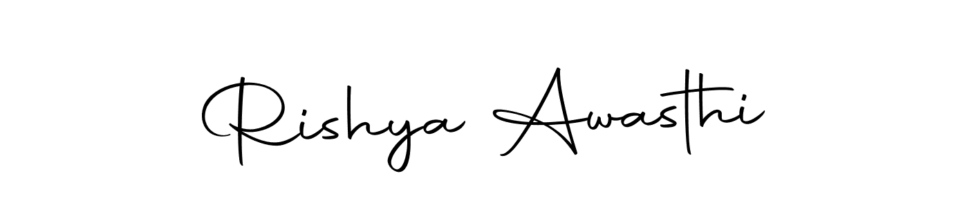 Make a beautiful signature design for name Rishya Awasthi. With this signature (Autography-DOLnW) style, you can create a handwritten signature for free. Rishya Awasthi signature style 10 images and pictures png