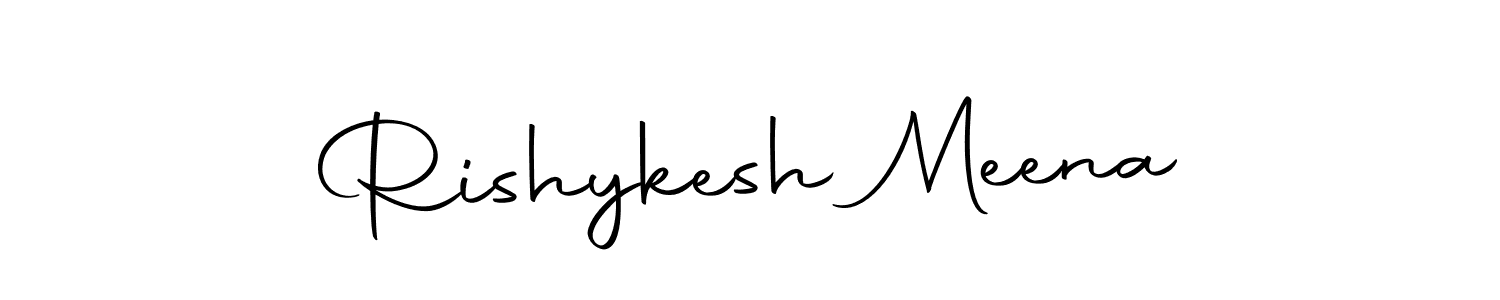 Also we have Rishykesh Meena name is the best signature style. Create professional handwritten signature collection using Autography-DOLnW autograph style. Rishykesh Meena signature style 10 images and pictures png